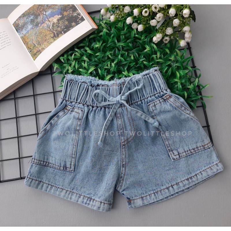 celana jeans hotpants anak