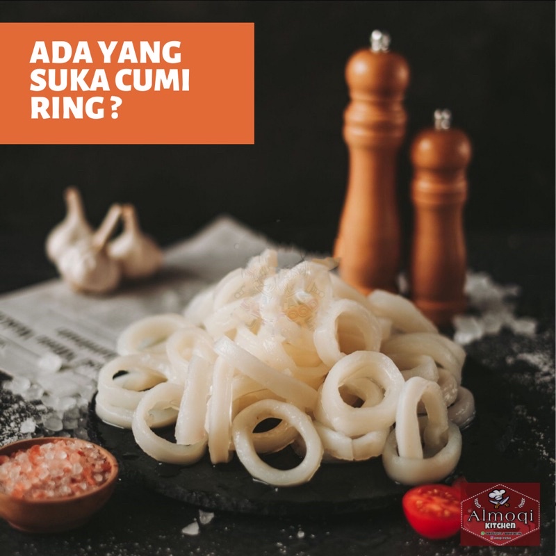 

Cumi Ring 500gr | Cumi calamari