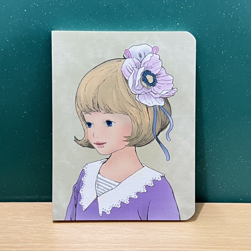 

notebook notes a6 isi kertas garis girl design