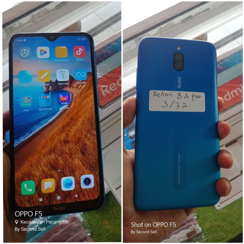 Xiaomi Redmi 8A Pro Ram 3/32 BEKAS