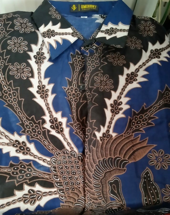 Baju Batik Pria Slimfit Big Size M L Xl Xxl Atasan Kemeja Batik Lengan Panjang Original