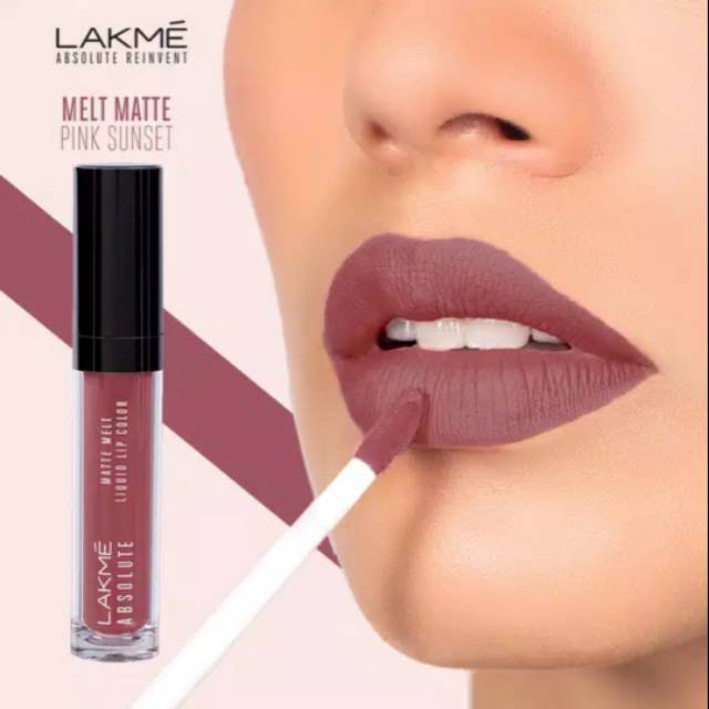 Lakme lipt melt liquid lipstik