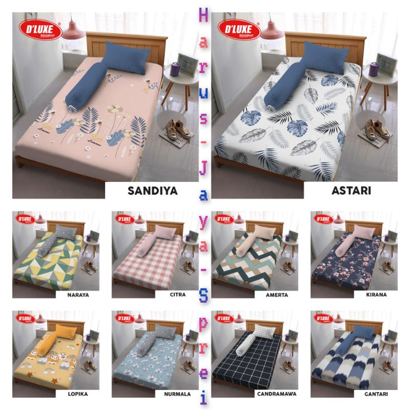 SPREI KATUN KINTAKUN DELUXE 120X200 ANEKA MOTIF BARU