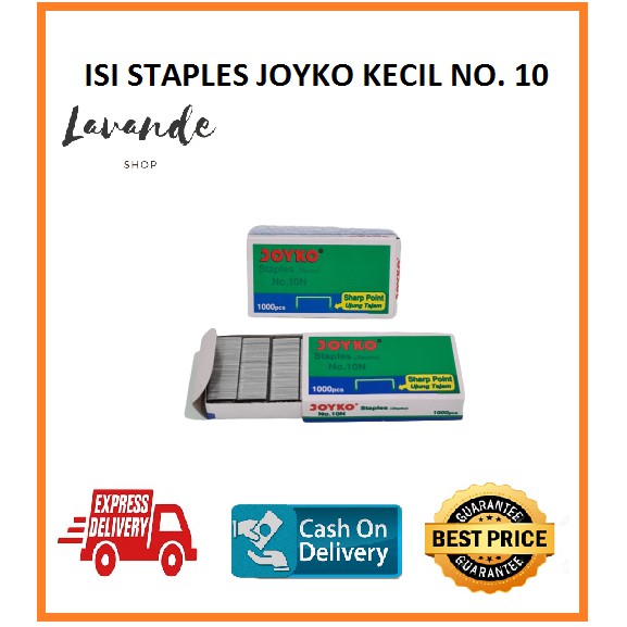 

ISI STAPLES KECIL JOYKO NO 10 KECIL MURAH