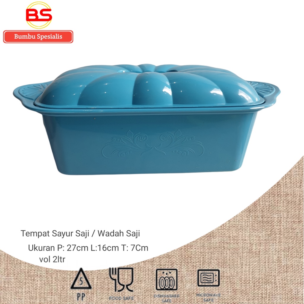 Food Storage /  Tempat Penyimpanan Makanan Penutup Sayuran / Per 12 Pcs / Selusin