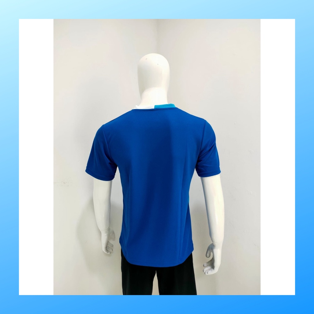 Kaos bulutangkis pria baju badminton atasan olahraga jersy wanita dewasa t-shirt outfit seragam kostum jersey casual suit pakaian jarsey oblong apparel sports jersi sudirman thomas uber cup bulu tangkis Y173 benhur sponsor