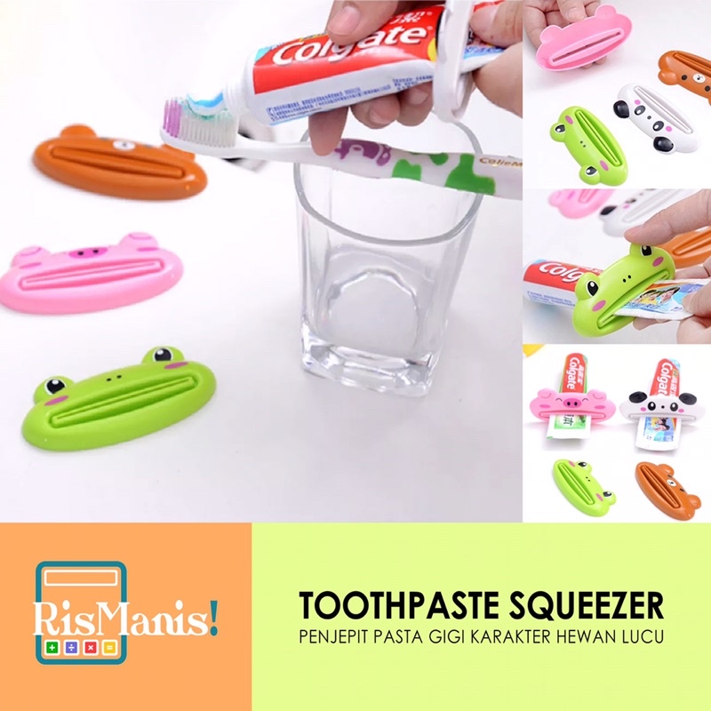 TOOTHPASTE SQUEEZER - Alat Penjepit Tabung Pasta Gigi Krim Obat Pembersih Wajah Tube Pasta Skincare