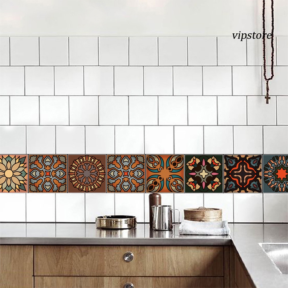 Vip Wall Moroccan Style Geometric Symmetry Tile Sticker Diy Vip Wall Moroccan Style Geometric Symmetry Tile Sticker Diy