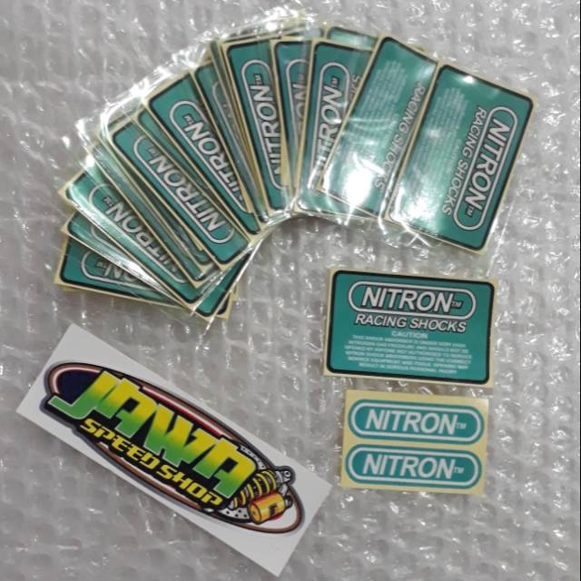 Stiker shock Nitron