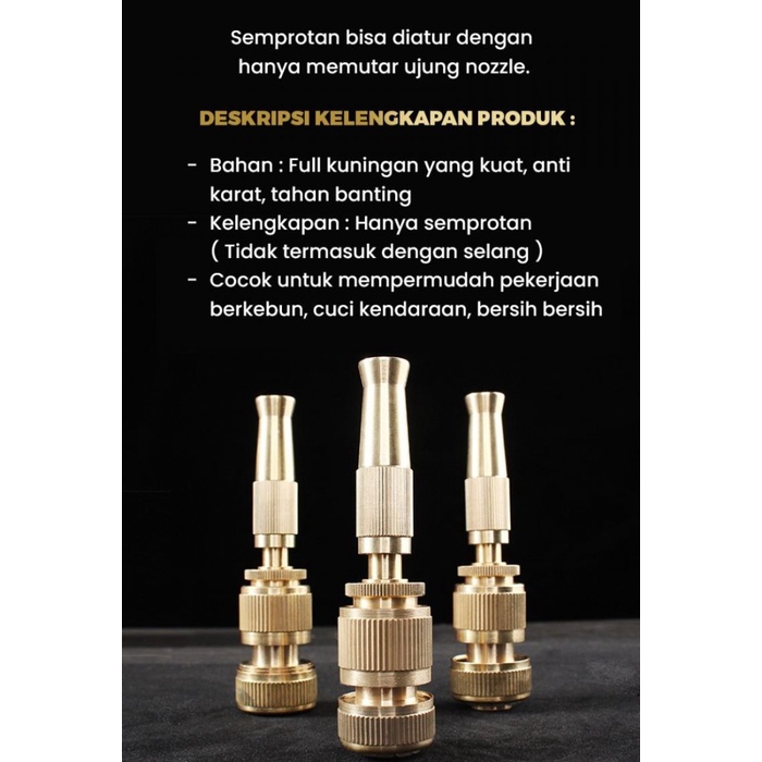 BAROKAH GAMIS Power Nozzle Original