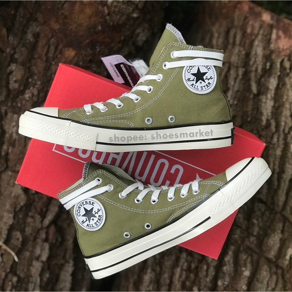 SEPATU CONVERSE 70S HIGH FIELD SURFLUS HIJAU LUMUT ALL STAR CHUCK TAYLOR OBRAL MURAH