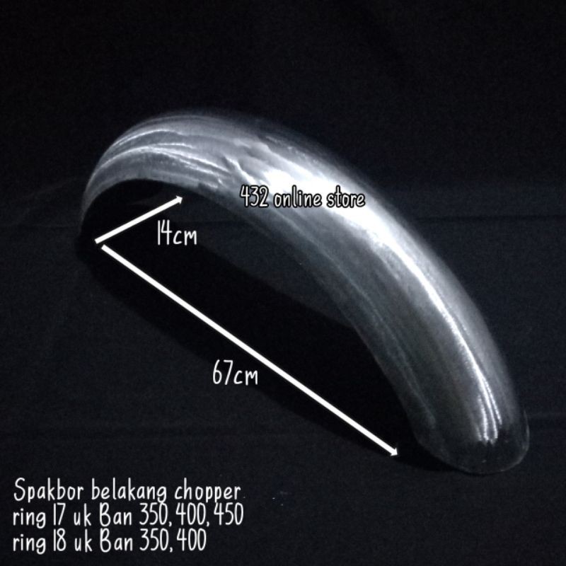 Spakbor belakang Chopper,spakbor custom Chopper,spakbor motor,spakbor murah,spakbor belakang custom