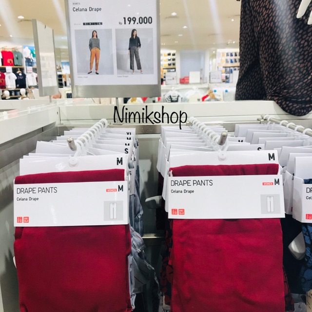 (Original) Uniqlo celana kulot .. Original store UNIQLO