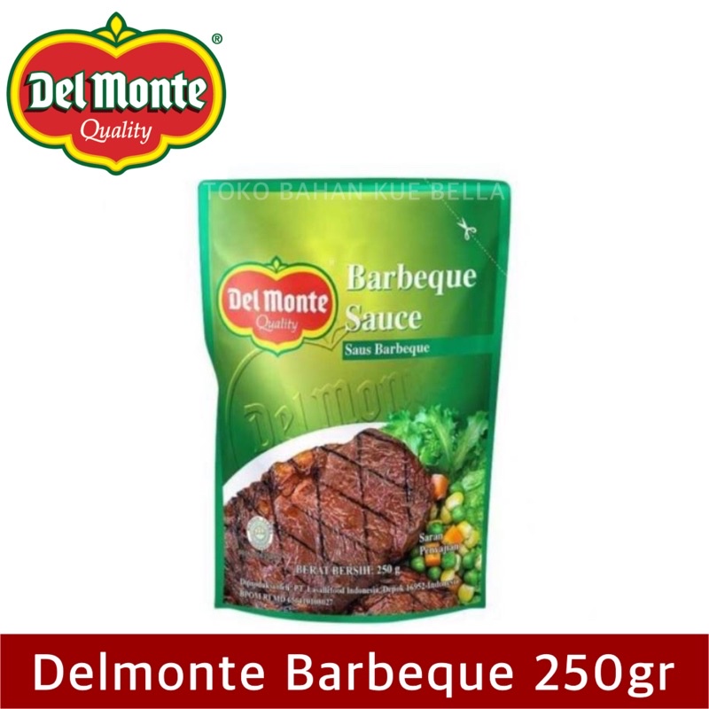 Delmonte Saus BARBEQUE 250gr (POUCH) BBQ Sauce