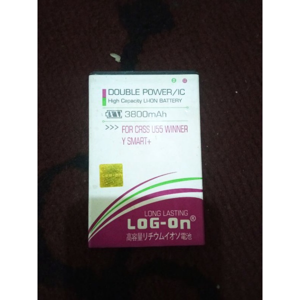 BATERAI DOUBLE POWER EVERCOSS U55