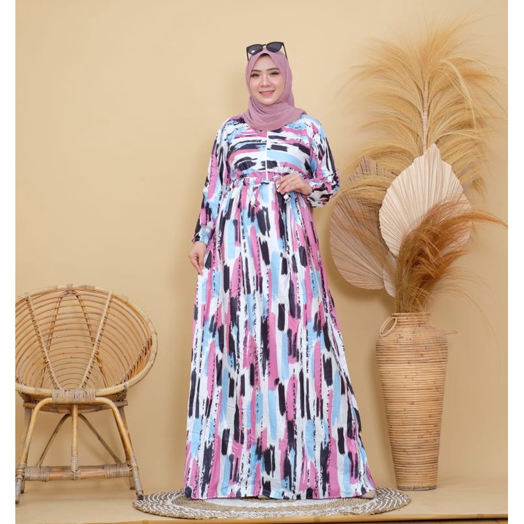 HOMEY DRESS GAMIS DEYA BAHAN KATUN (etalase 3)