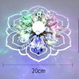 lampu kristal plafon led