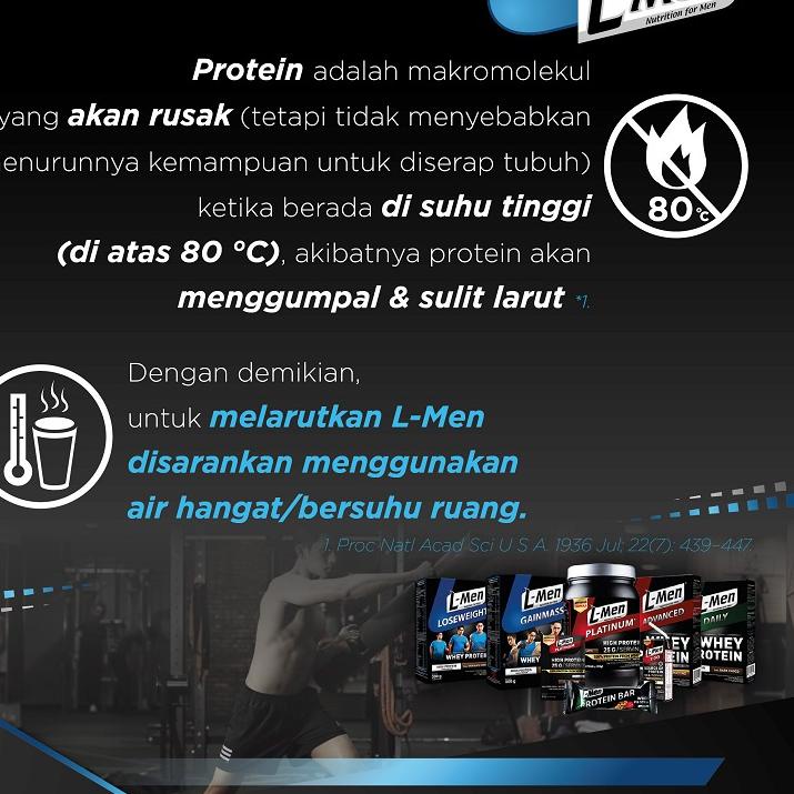 

↧↨ 4 Pack - L-Men Hi Protein 2 Go Chocolate 200 ml RTD Ready to Drink - Suplemen Tinggi Protein Siap Minum ぃ