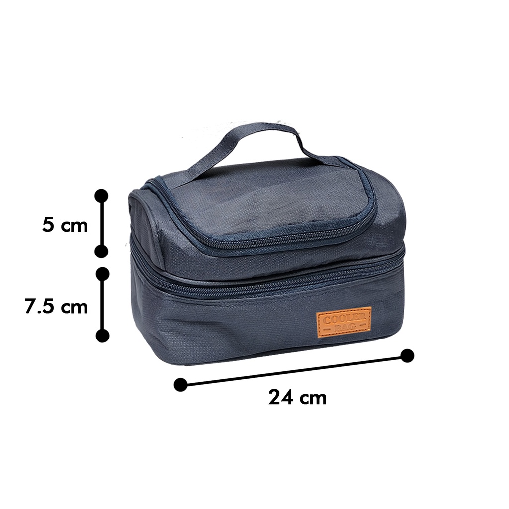 Tas pendingin Asip Coolerbag Asi polos waterproof cooler bag tahan panas dingin  tas Insulin inner aluminium foil tas tempat botol asi dan ice gel tas tempat menyimpan asi