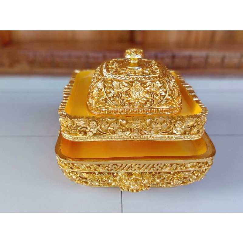 Bokor Kotak 28cm susun 1