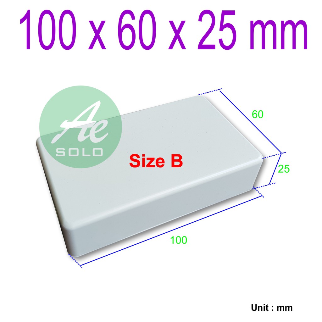 Kotak Plastik Plastic Case Junction Box Boks Plastic
