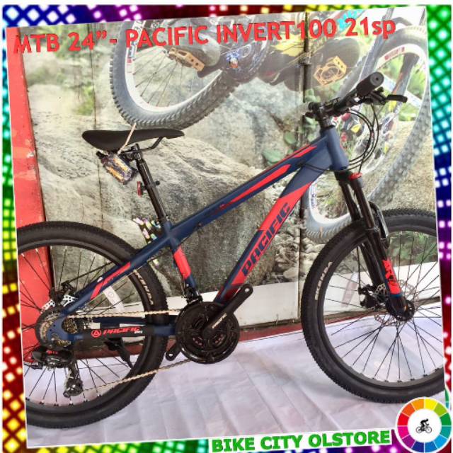 pacific 24 inch mountain bike