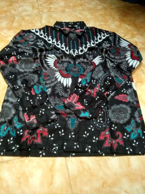 Bswart Batik Hrb026 Kenongo Hem Pendek Padi Pekalongan M L Xl Batik Pria Murah Modern Grosir