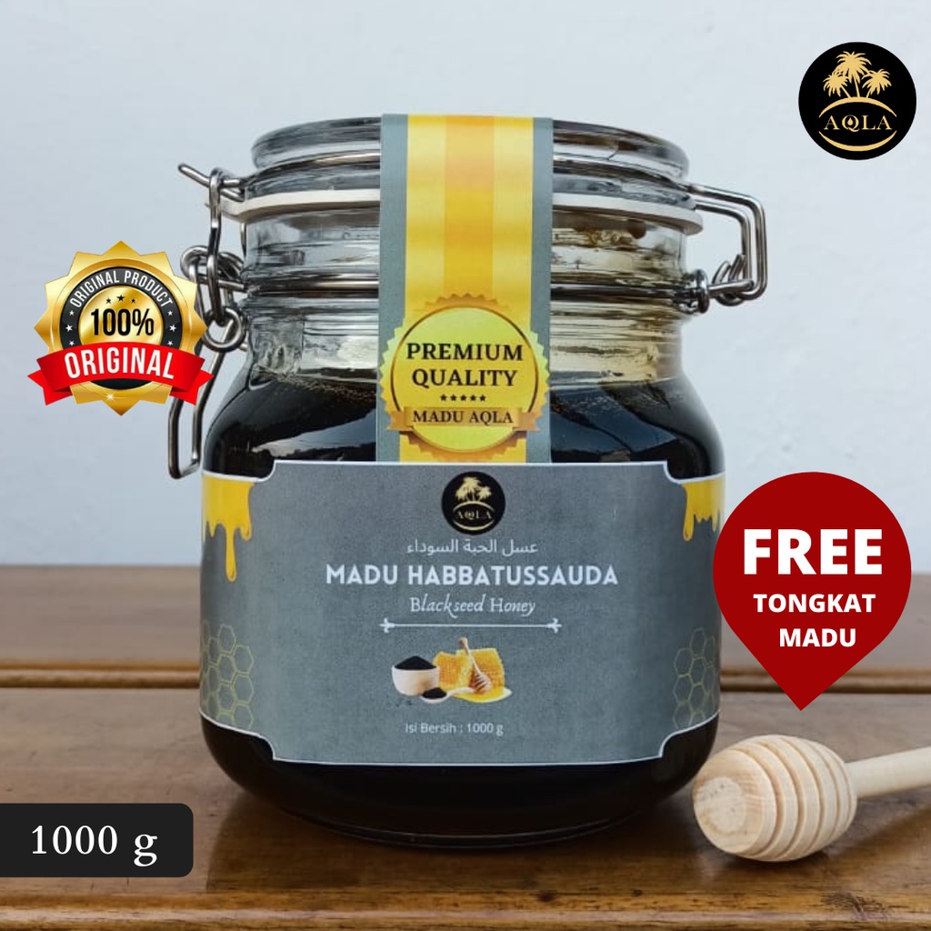 MADU HABBATUSSAUDA KEMASAN KACA 1KG