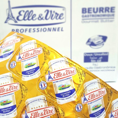 Elle Butter Portion Elle Vire Butter Elle Mentega MPAsi Salted &amp; Unsalted 10gr - Kabakids Store