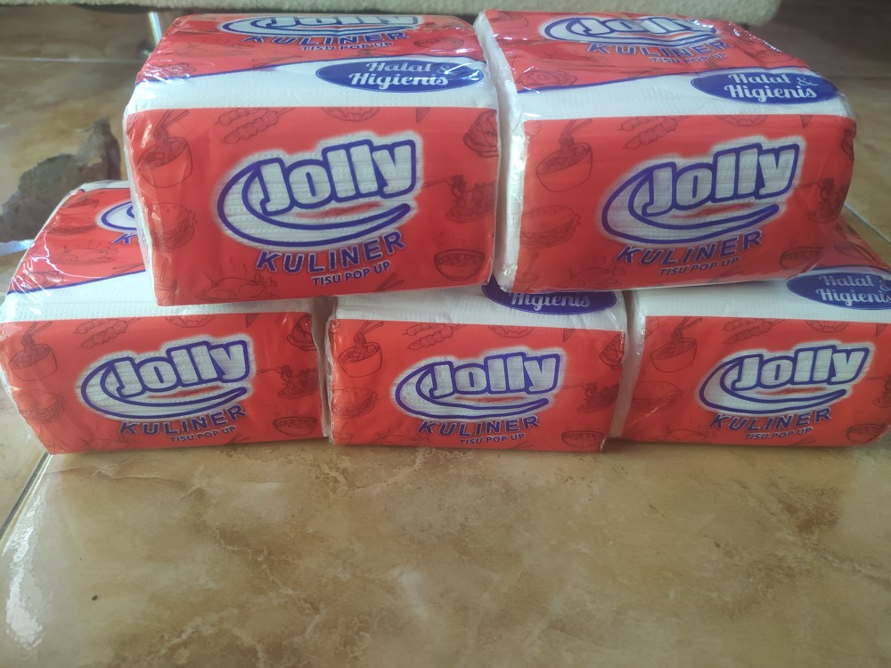 Tisu Jolly Pop Up 90 Gr - Tissue Jolly - Tisu Warung