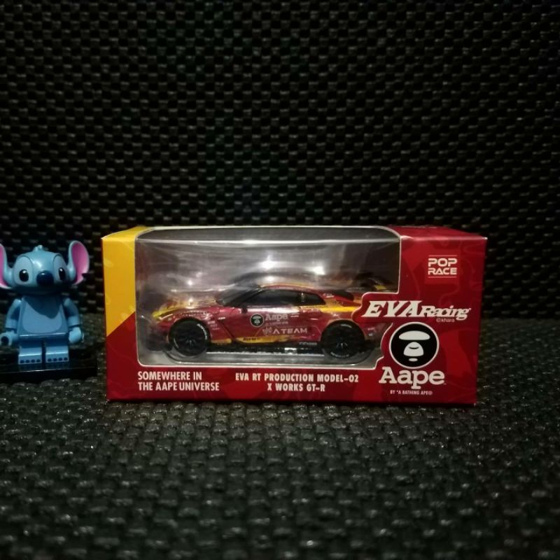 Mini GT MiniGT Eva Racing Eva Production Model 02 X Works Nissan GTR R35 Pop Race Aape