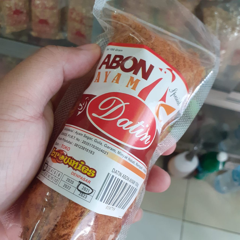 ABON AYAM DATIN BALI 100gr