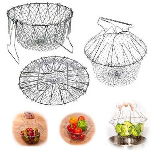 BUY 1 GET 1 Stainless Cooking Basket