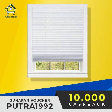 Tirai lipat Jendela tirai serbaguna warna Putih ukuran Tirai lipat Jendela tirai serbaguna warna Putih ukuran