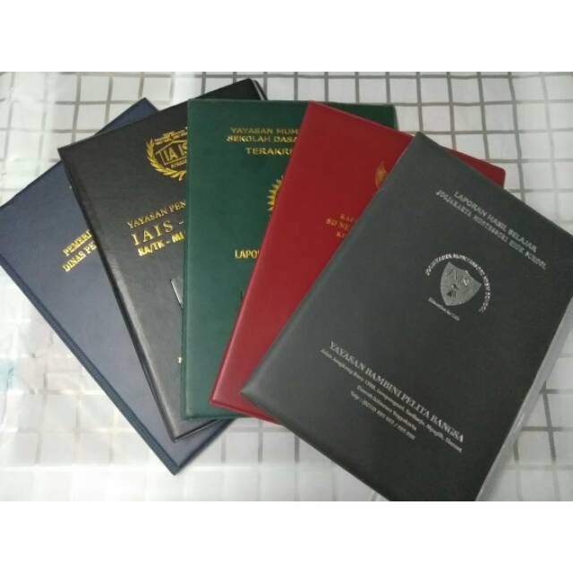 ( CUSTOM ) Map Ijazah / Map Rapor / Map Dokumen / Map Arsip / Hot Print