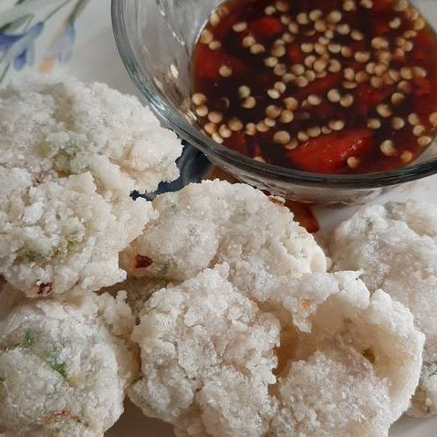 

Cireng Bumbu Rujak , Kemasan Vacum Aman Praktis