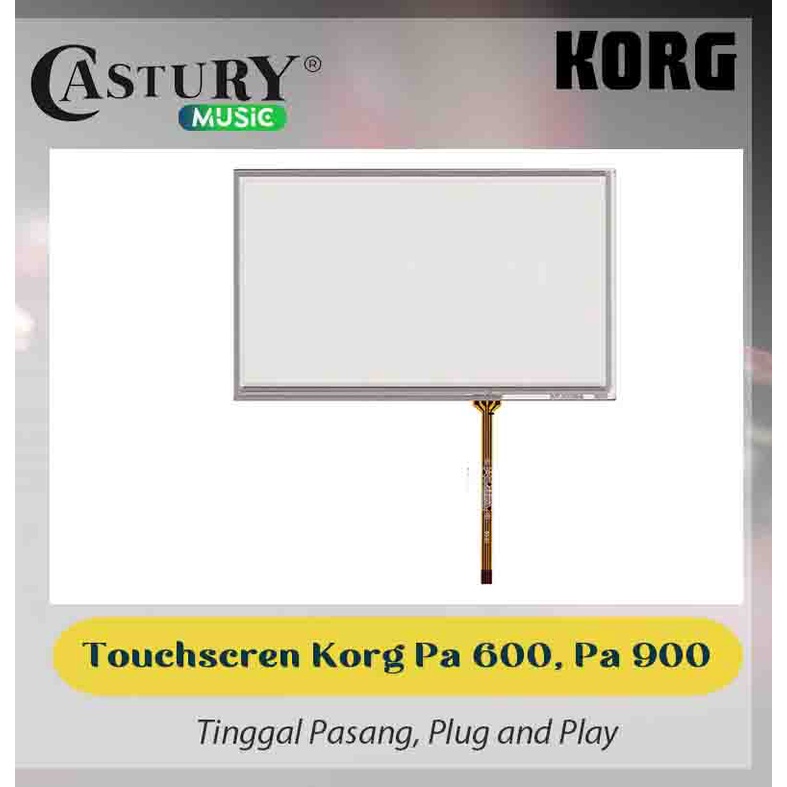 Touchscreen Korg Pa 600, Korg Pa 900