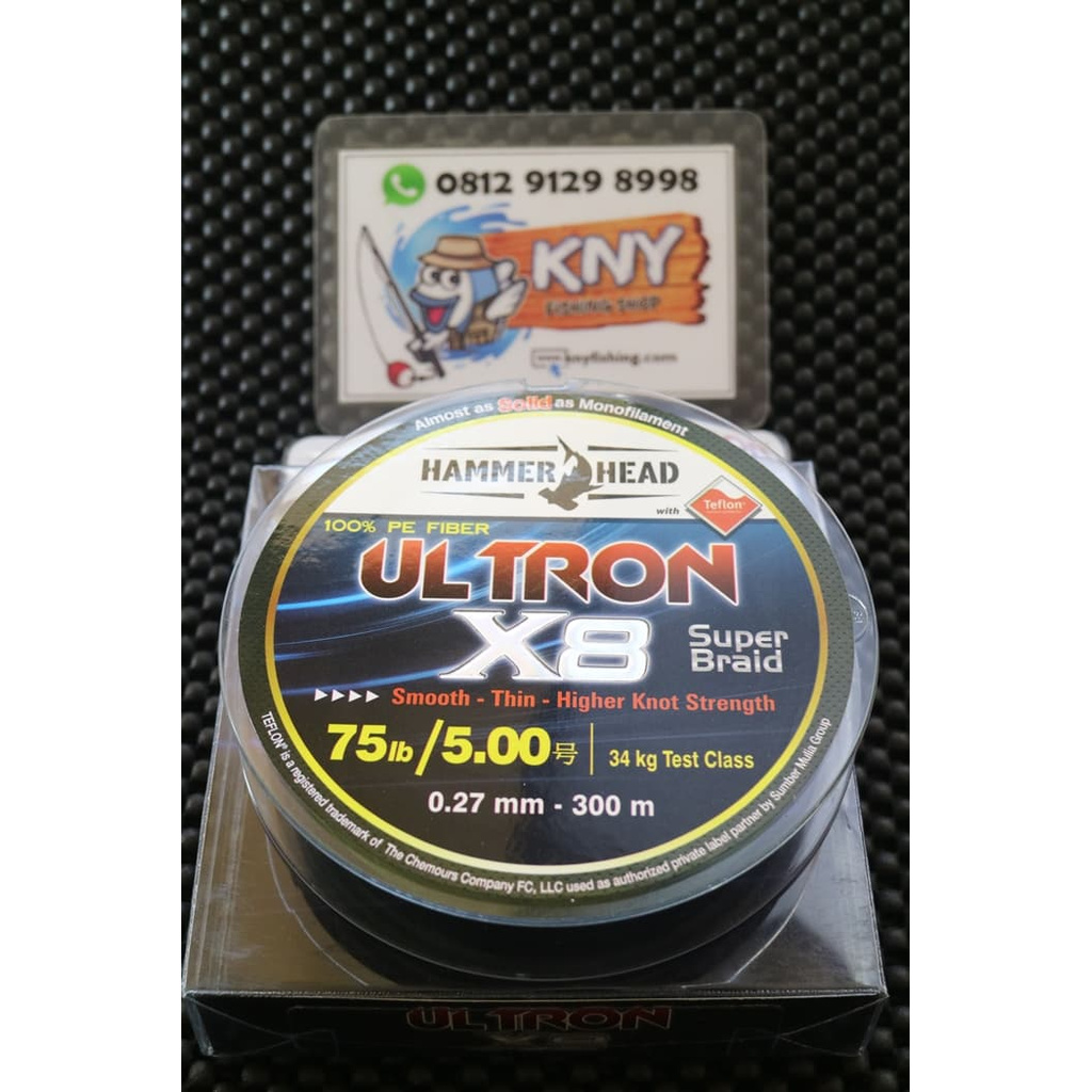 hammerhead ultron pe 5 harga oleng kapteeen benang pe senar pancing 88 joran