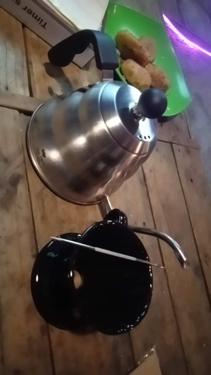 Teko Leher Angsa Barista Ketel Kopi V60 Drip Coffee Kettle  Thermometer / No Termometer