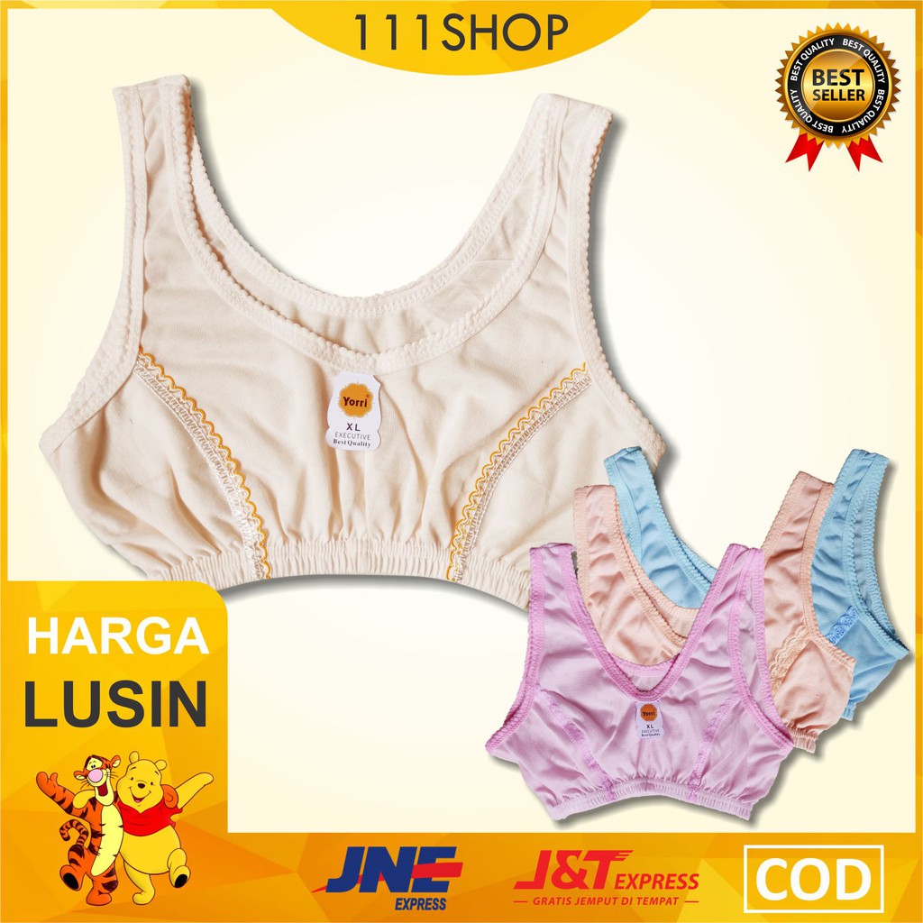 [1 LUSIN} MINISET Cewek PEREMPUAN Dewasa  MINISET ANAK SD BRA ANAK MINISET KUTANG ANAK