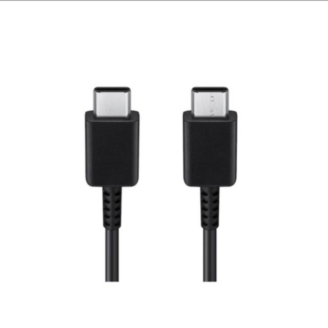 Kabel Data Type c to type c Cable Charger Samsung Note 10 Plus A70 A80