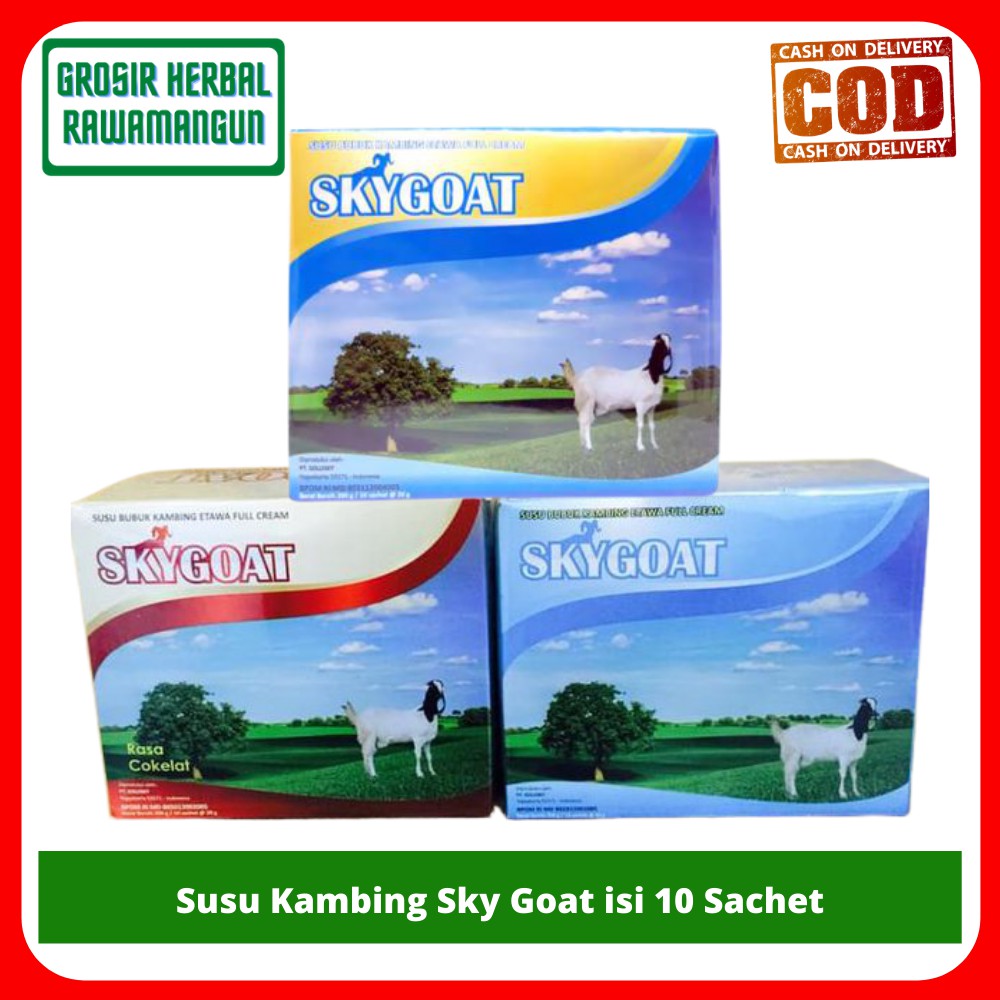 

Susu Kambing Sky Goat 10 Sachet