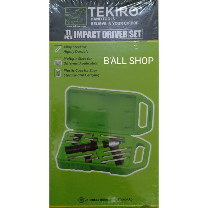 Obeng Ketok set 11pc Tekiro  SD-IM0921