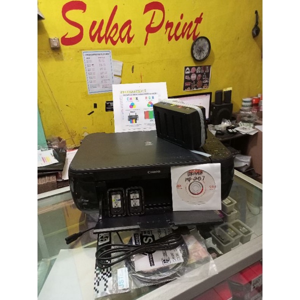 Printer Canon Mp287 Second Siap Pakai Print,Scan,Copy