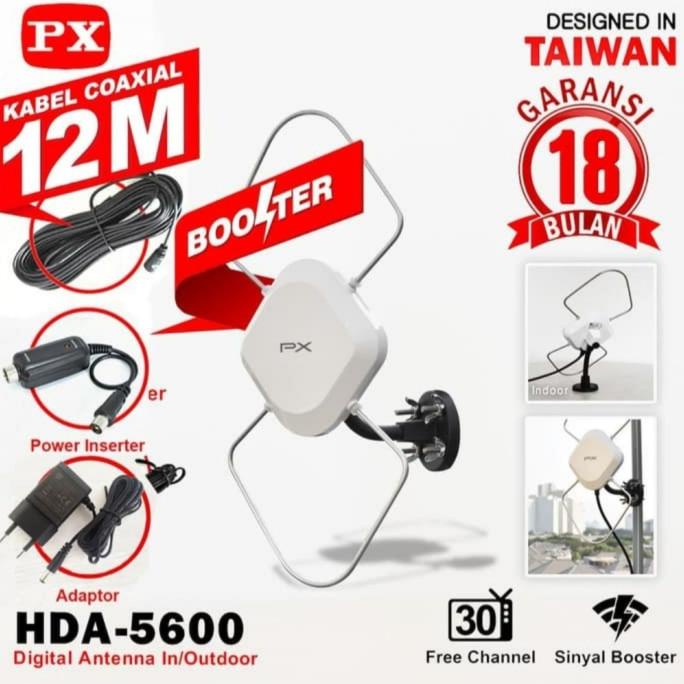 Px Digital Antena Tv Indoor/Outdoor Antena Hda 5600