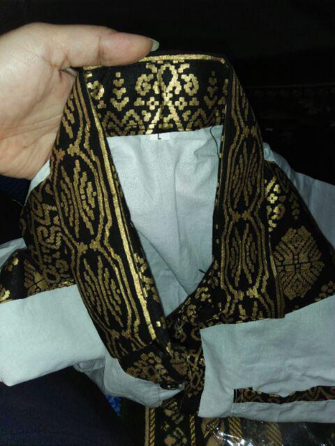 Bswart Batik Hrb026 Kenongo Hem Pendek Padi Pekalongan M L Xl Batik Pria Murah Modern Grosir