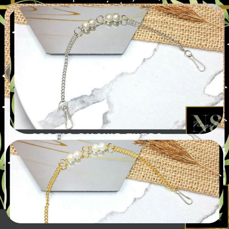 Konektor Masker Hijab Rantai