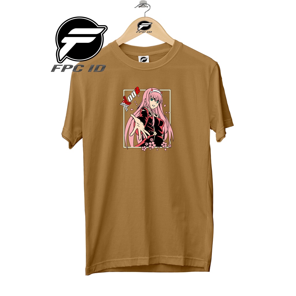 Kaos Anime Darling In The Franxx XX002 Cotton Combed 30s Baju Distro Pilihan Favorit FPC ID