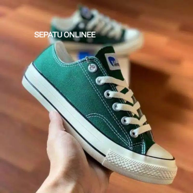 Sepatu ventela 70s green low original