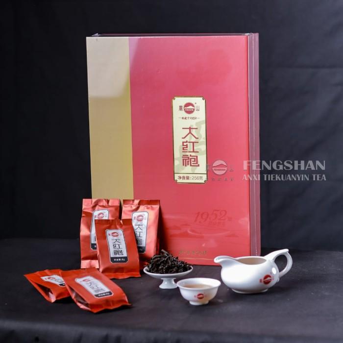 

Feng Shan TOP Quality Da Hong Pao Tea Gift Set Raja Teh Chinese Tea Berkualitas